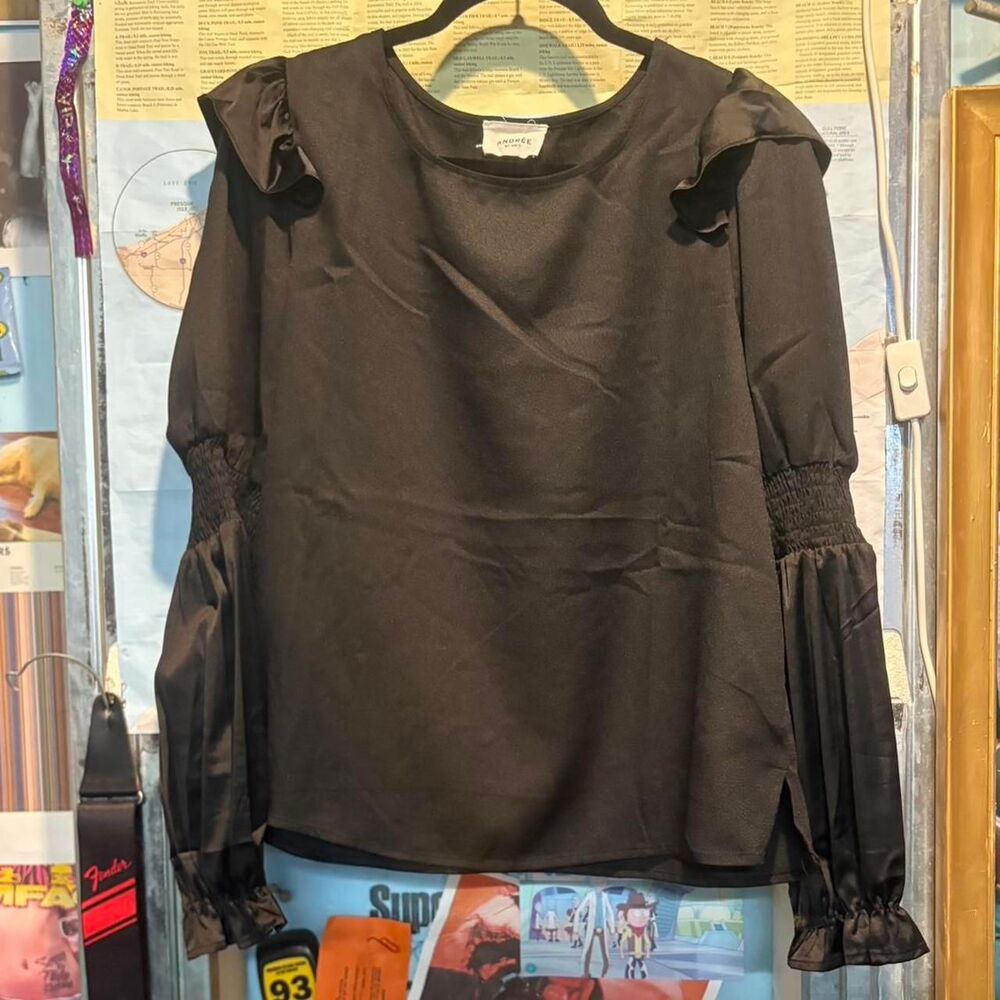 Women's Black Blouse